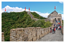 BEIJING – GREAT WALL OF CHINA WITH TWO WAY CABLE CAR BEIJING – GREAT WALL OF CHINA WITH TWO WAY CABLE CAR